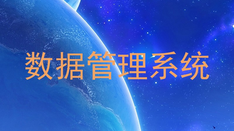 数据管理系统
