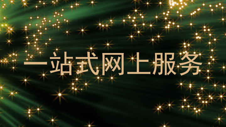 一站式网上服务