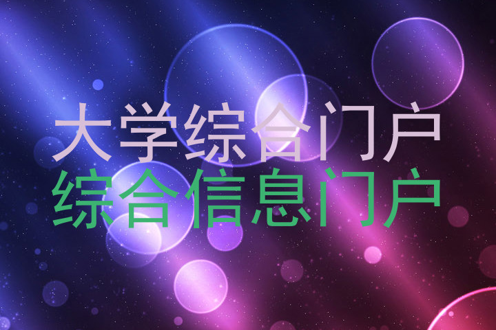 大学综合门户|综合信息门户