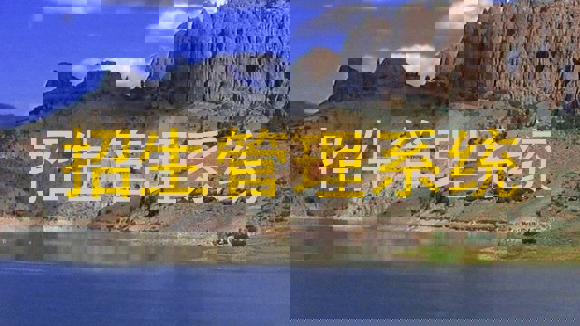 招生管理系统