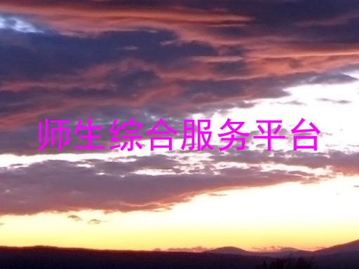 师生综合服务平台