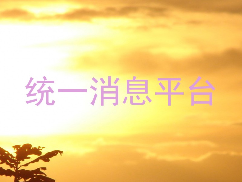 统一消息平台
