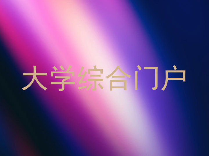 大学综合门户