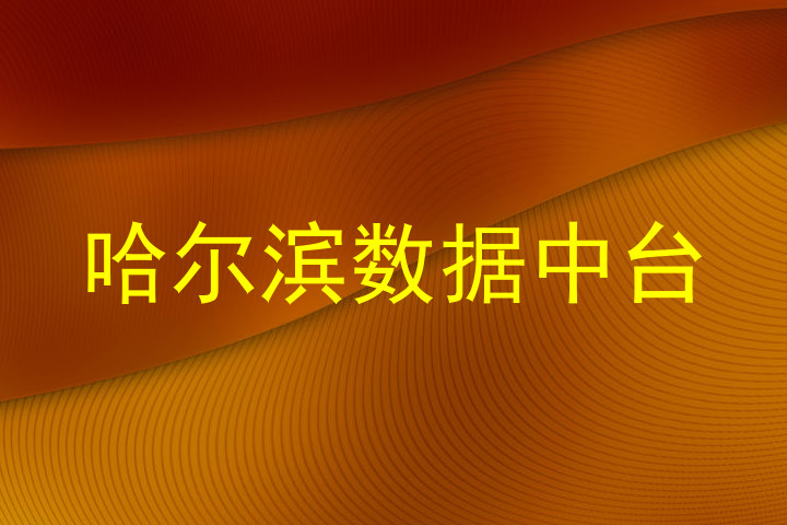 哈尔滨数据中台