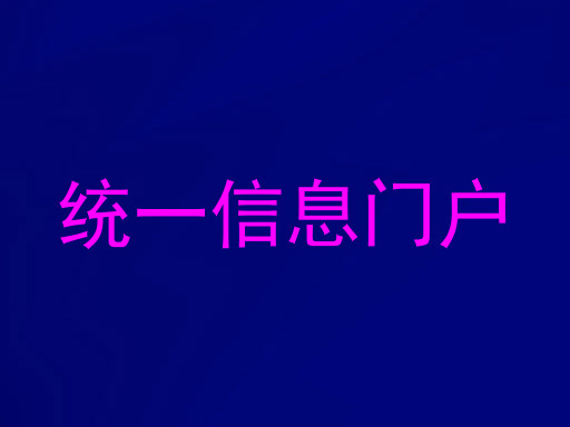 统一信息门户