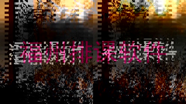 福州排课软件