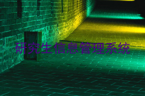 研究生信息管理系统