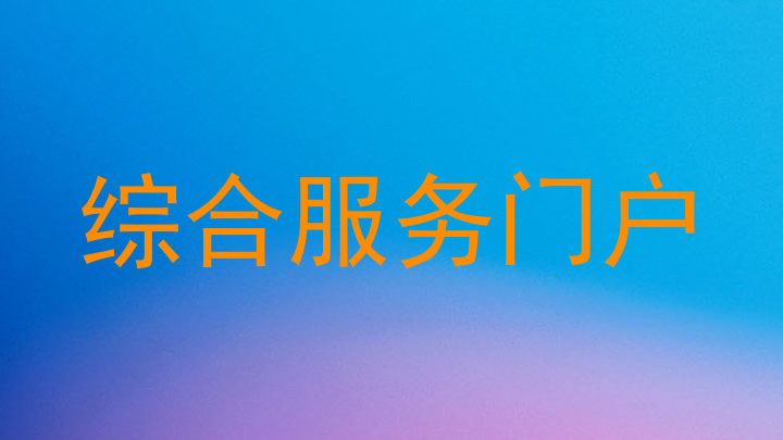 综合服务门户