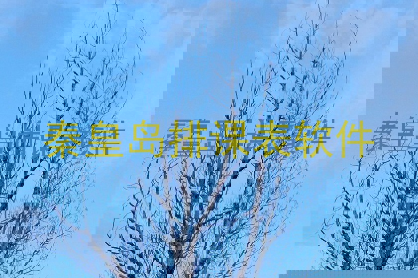 秦皇岛排课表软件