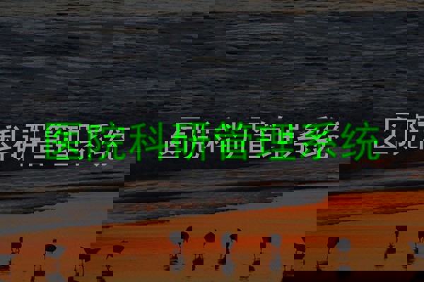 医院科研管理系统