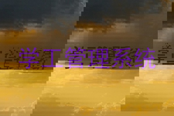 学工管理系统