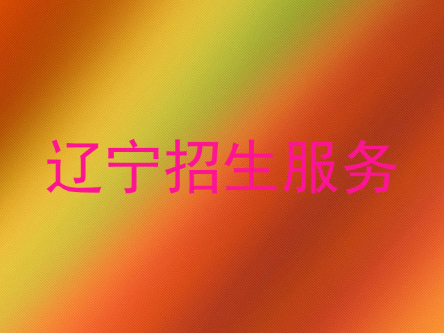 辽宁招生服务