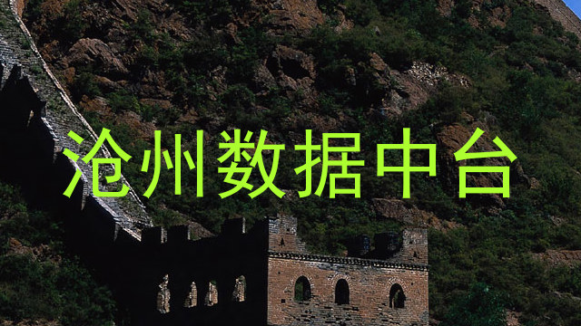 沧州数据中台