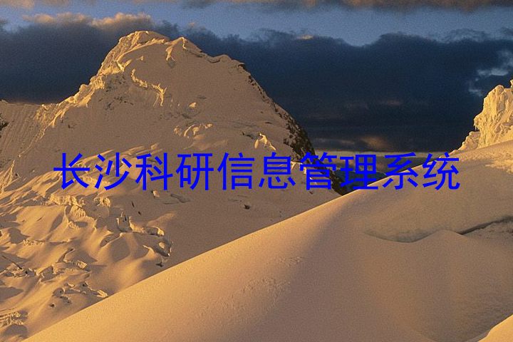 长沙科研信息管理系统
