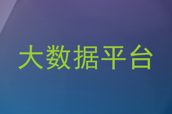 大数据平台