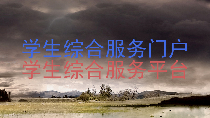 学生综合服务门户|学生综合服务平台