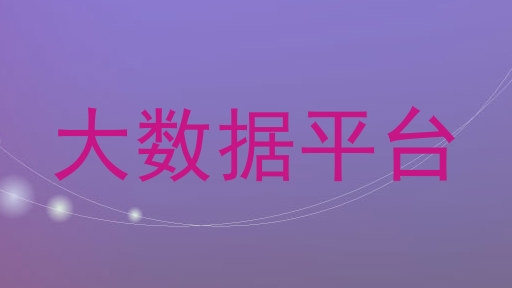 大数据平台
