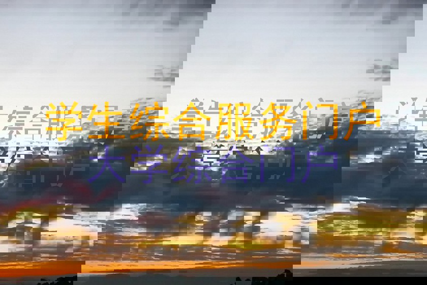 学生综合服务门户|大学综合门户