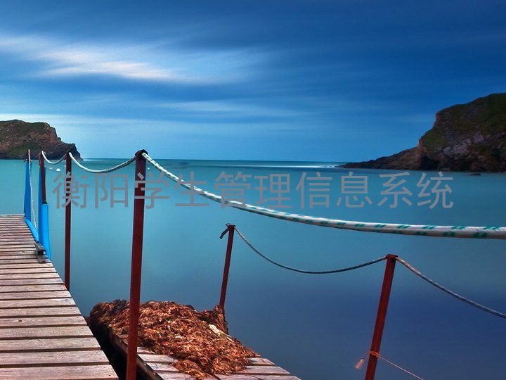 衡阳学生管理信息系统