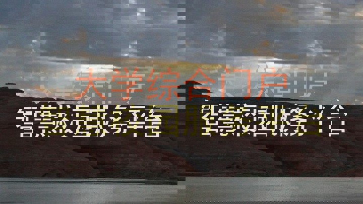 大学综合门户|智慧校园服务平台