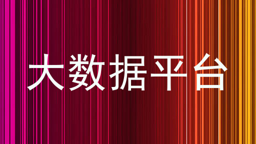 大数据平台