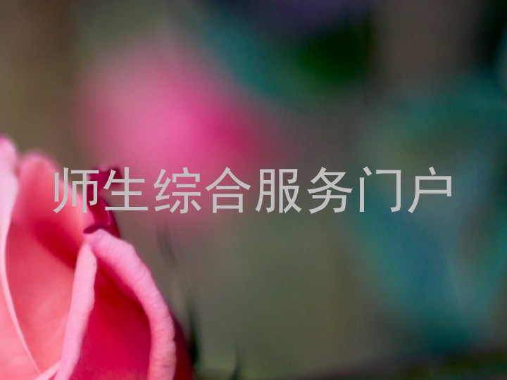 师生综合服务门户