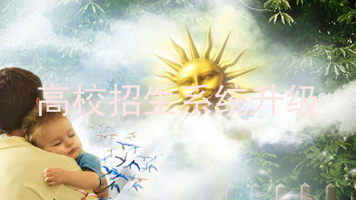 高校招生系统升级