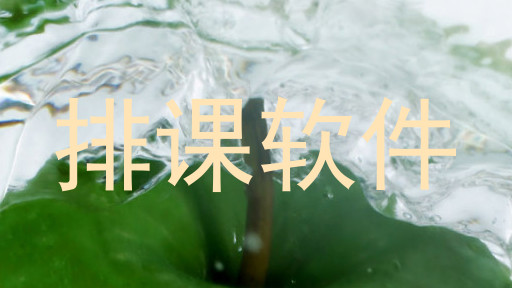 排课软件