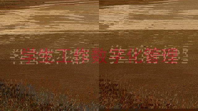 学生工作数字化管理