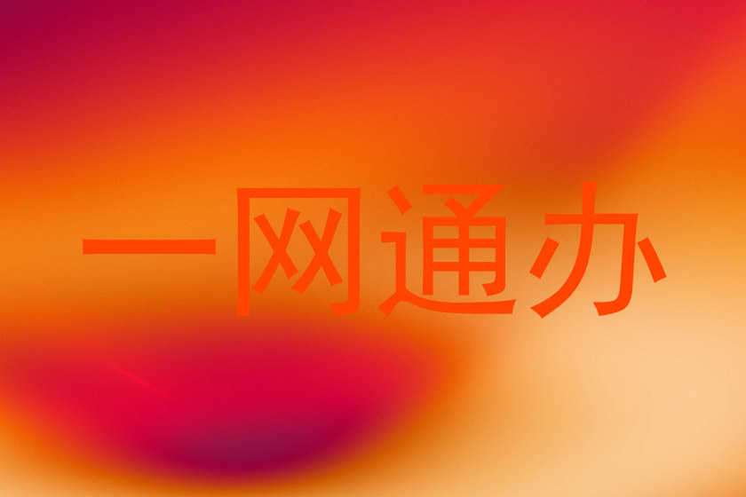 一网通办