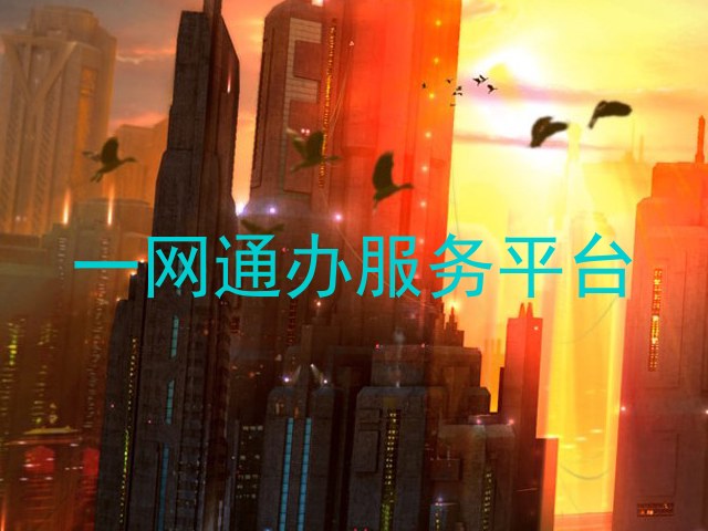 一网通办服务平台