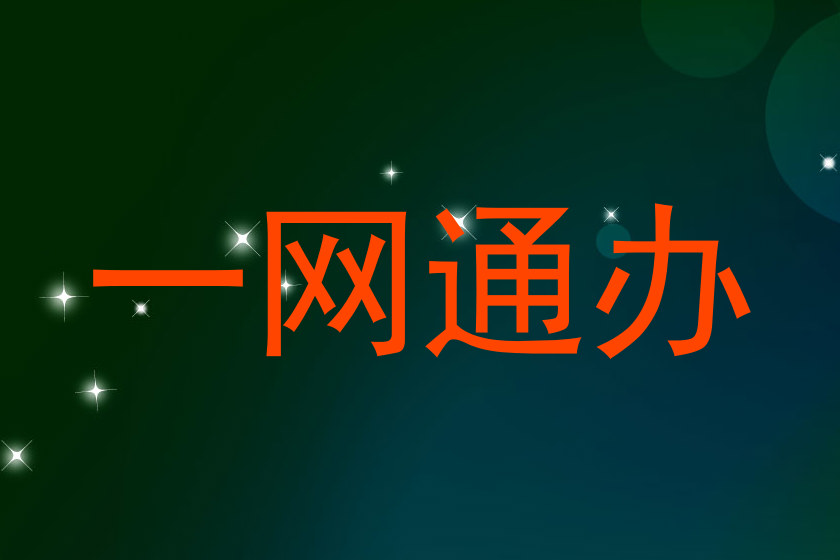 一网通办