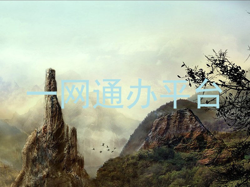 一网通办平台