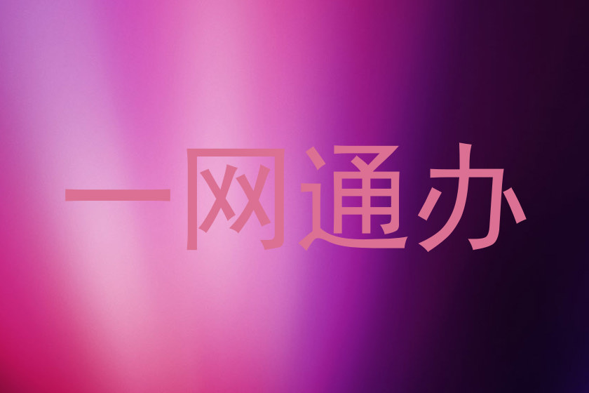 一网通办