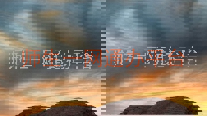 师生一网通办平台