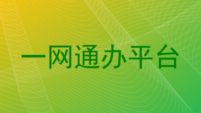 一网通办