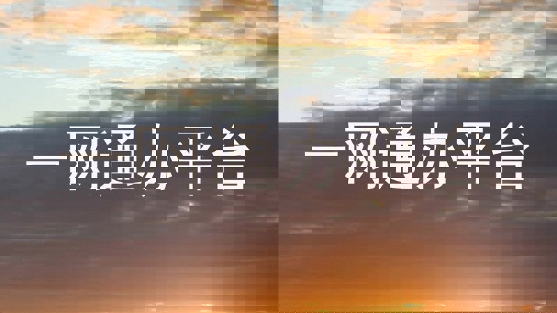 师生一网通办平台