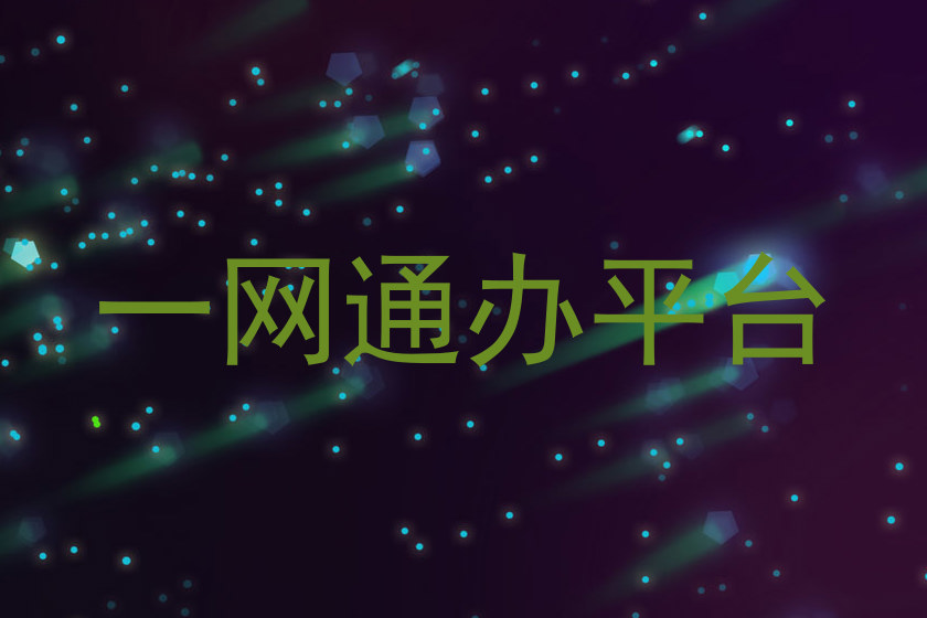一网通办平台