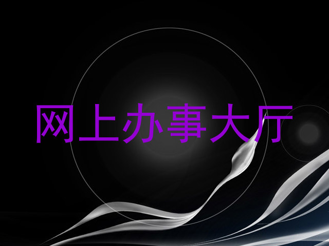 网上办事大厅