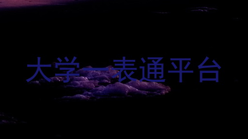 大学一表通平台