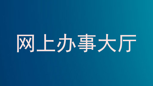 网上办事大厅