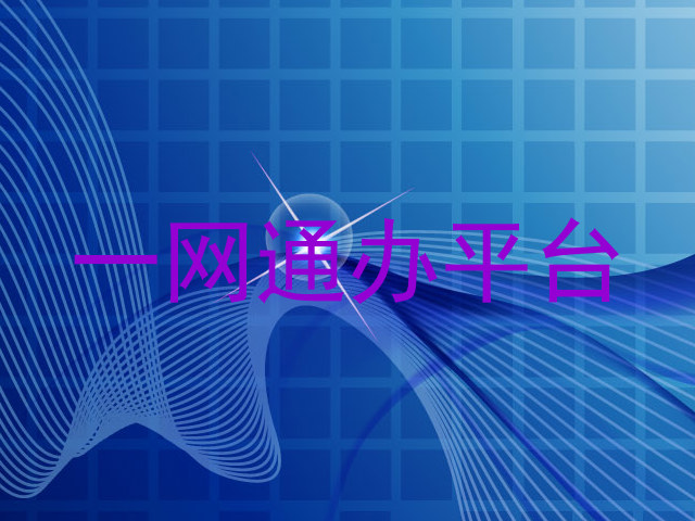 一网通办