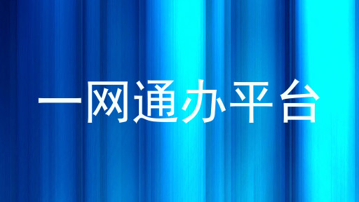 师生一网通办平台