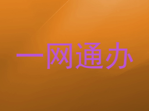 一网通办