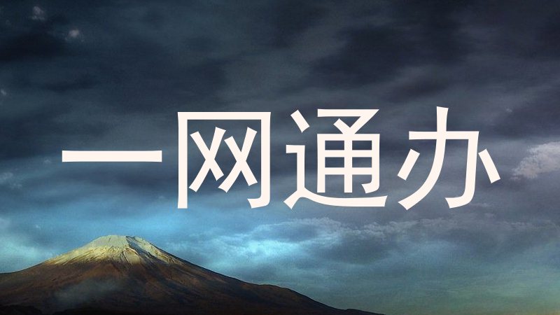 一网通办