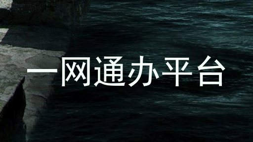 一网通办平台