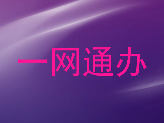 一网通办