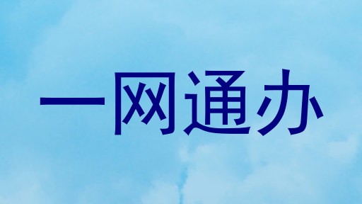 一网通办