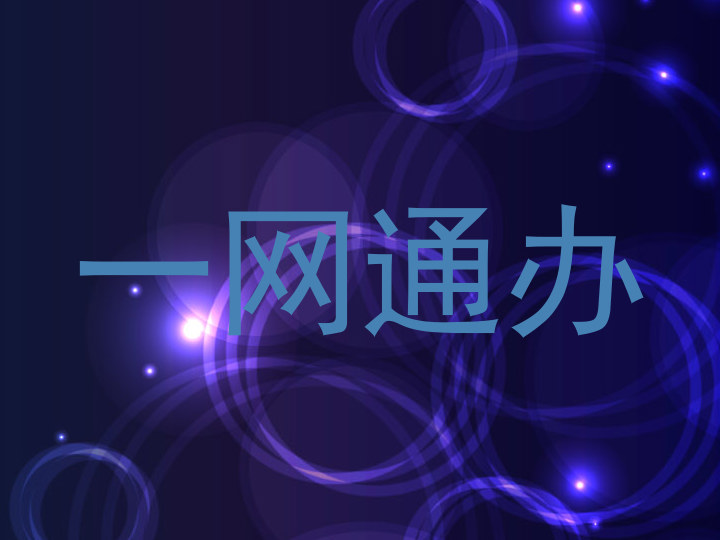 一网通办