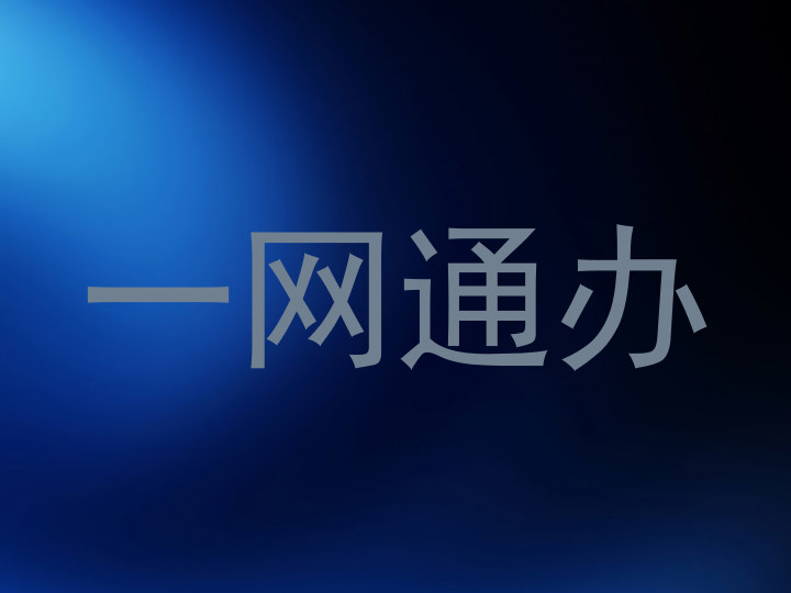 一网通办